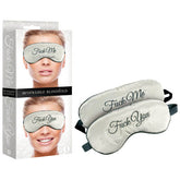 Fuck Me Fuck You Reversible Blindfold Padded Design Default Title Blindfold